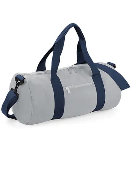 Original Barrel Bag - Light Grey/French Navy