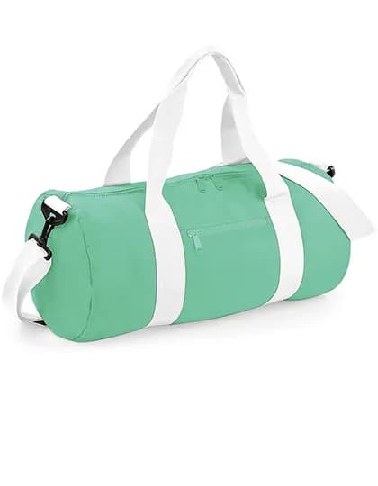 Original Barrel Bag - Mint Green/White