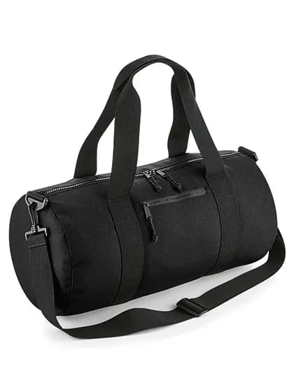 Recycled Barrel Bag - Black