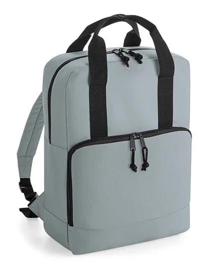 Recycled Twin Handle Cooler Backpack - Pure Grey
