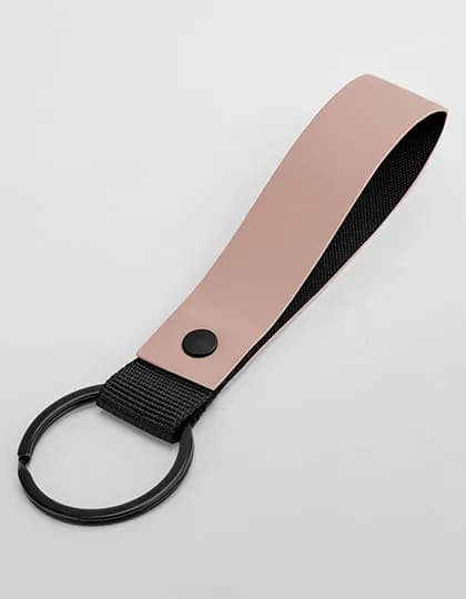 Matte PU Keyring - Nude Pink