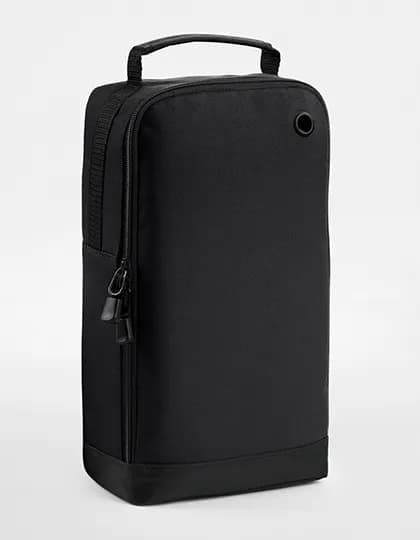 Athleisure Sports Shoe / Accessory Bag - Black/Black