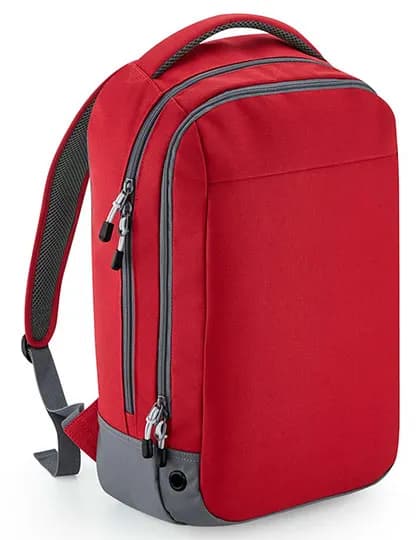 Athleisure Sports Backpack - Classic Red/Grey