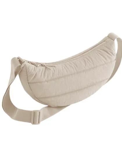 Quilted Cross Body Bag - Natural Stone