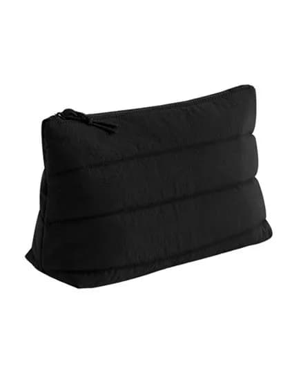 Quilted Accessory Case - Black