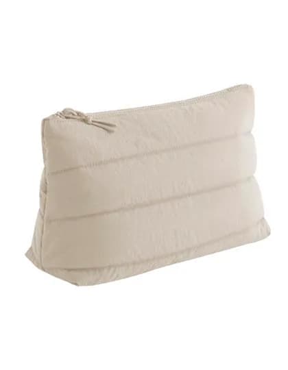 Quilted Accessory Case - Natural Stone