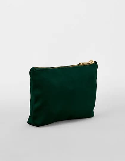 Velvet Accessory Bag - Dark Emerald
