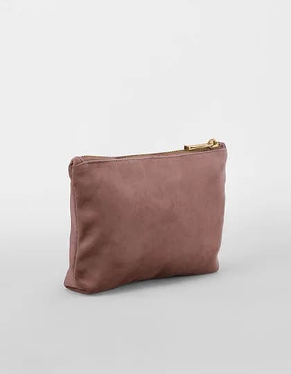 Velvet Accessory Bag - Rose Quartz