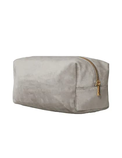 Velvet Toiletry/Accessory Case - Moonstone