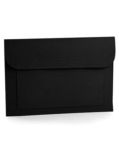 Felt Laptop / Document Slip - Black