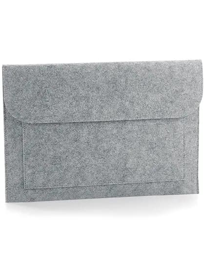 Felt Laptop / Document Slip - Grey Melange