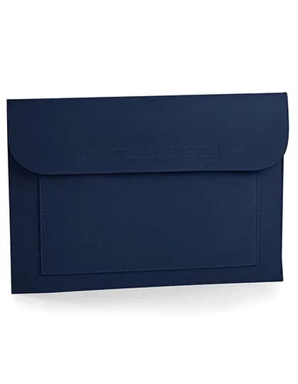 Felt Laptop / Document Slip - Navy