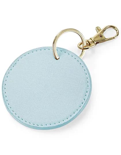 Boutique Circular Key Clip - Soft Blue
