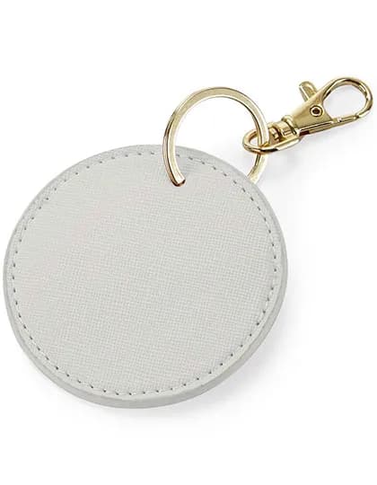 Boutique Circular Key Clip - Soft Grey