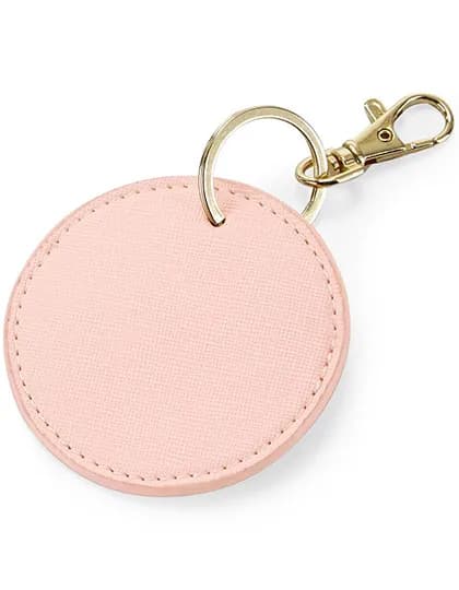 Boutique Circular Key Clip - Soft Pink
