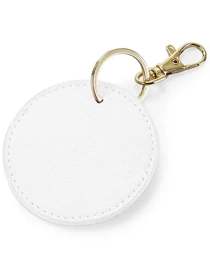 Boutique Circular Key Clip - Soft White