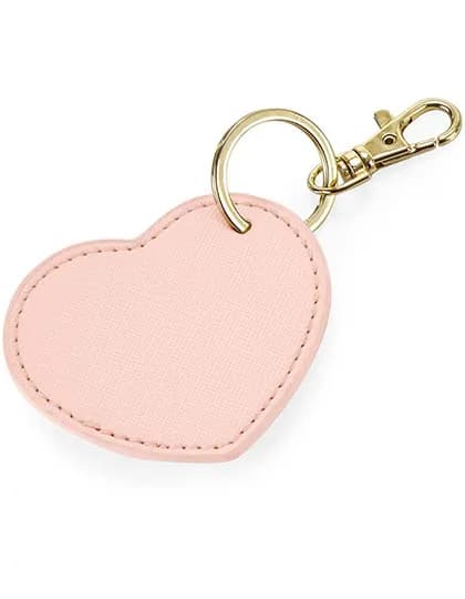Boutique Heart Key Clip - Soft Pink