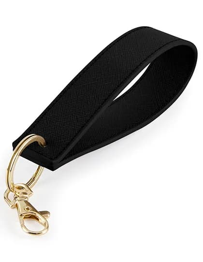 Boutique Wristlet Keyring - Black