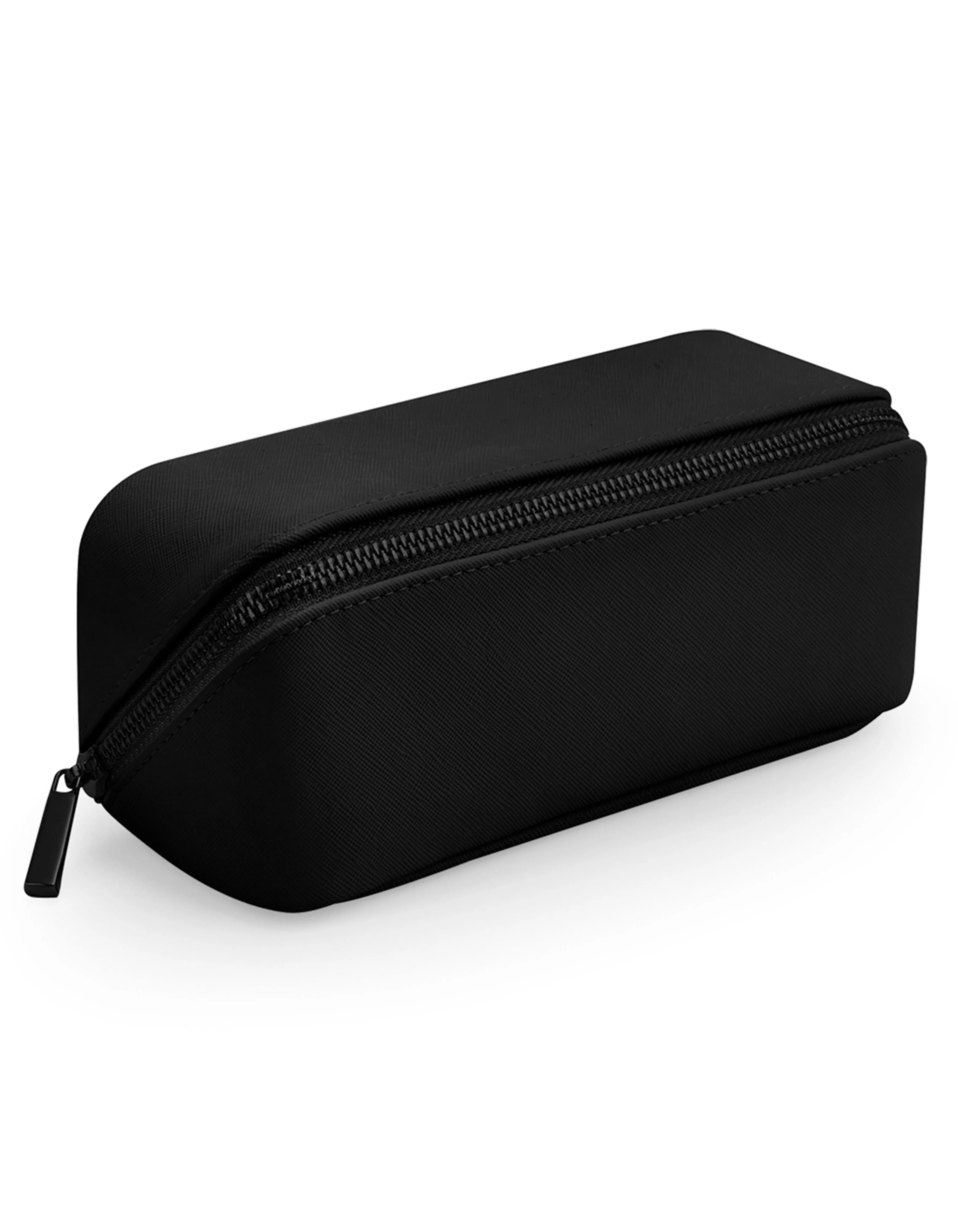 Boutique Open Flat Mini Accessory Case - Black/Black