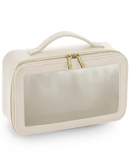 Boutique Clear Window Travel Case - Oyster