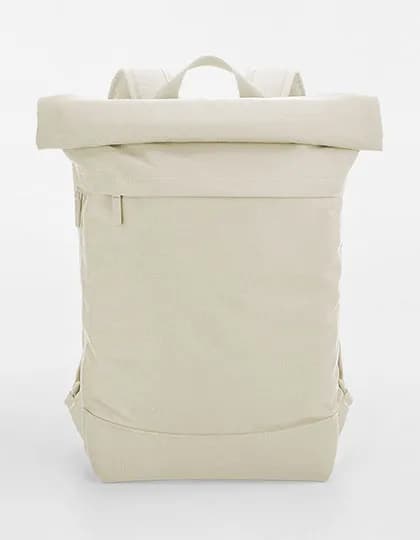 Simplicity Roll-Top Backpack - Beige