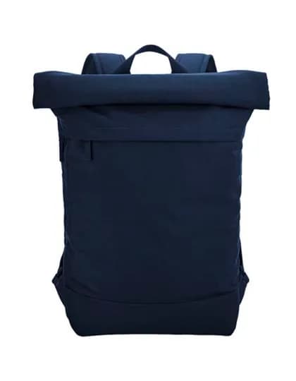 Simplicity Roll-Top Backpack - French Navy