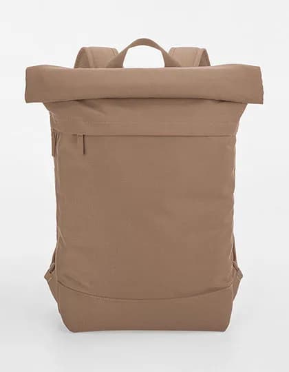 Simplicity Roll-Top Backpack - Hazelnut