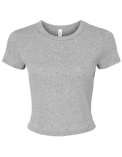 Women´s Micro Rib Baby Tee - Athletic Heather