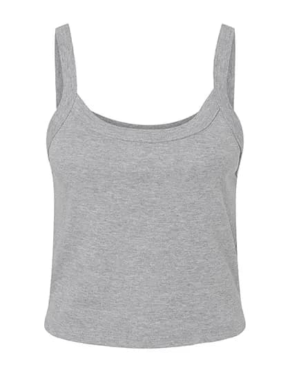 Women´s Micro Rib Spaghetti Strap Tank - Athletic Heather