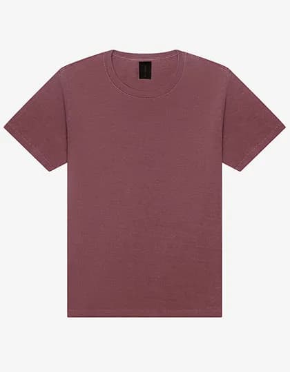 Unisex Heavyweight Washed Tee - Washed Maroon