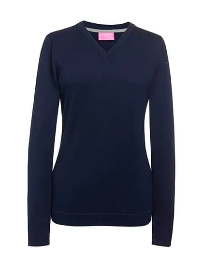 Women´s Atlanta V-Neck Jumper - Navy