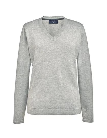 Women´s Atlanta V-Neck Jumper - Silver