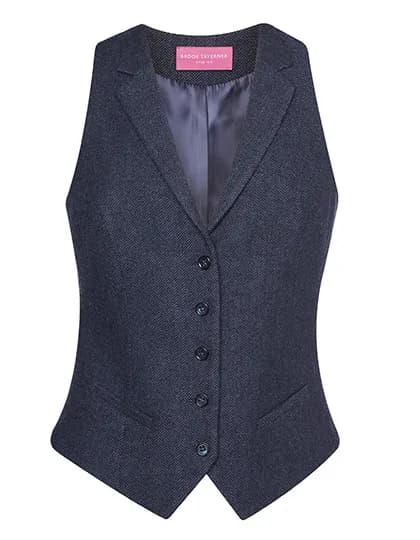 Ladies´ Nashville Waistcoat - Navy H-B