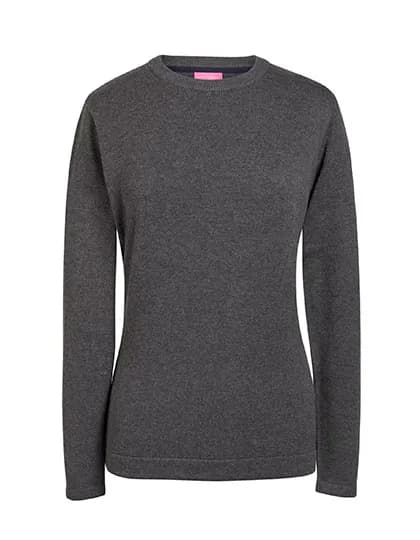 Ladies´ Helena Crew Neck Jumper - Charcoal