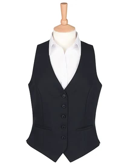 One Collection Luna Waistcoat - Black