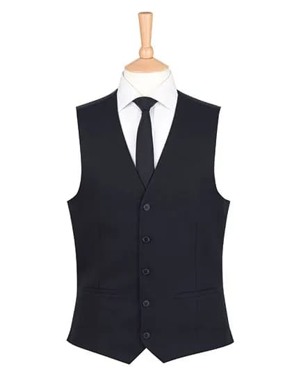 One Collection Mercury Waistcoat - Black