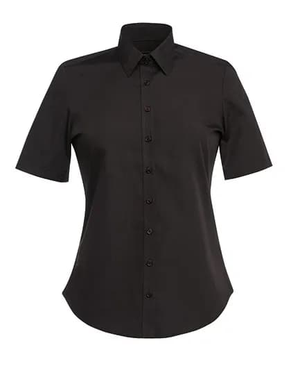 Eos Short Sleeve Blouse - Black