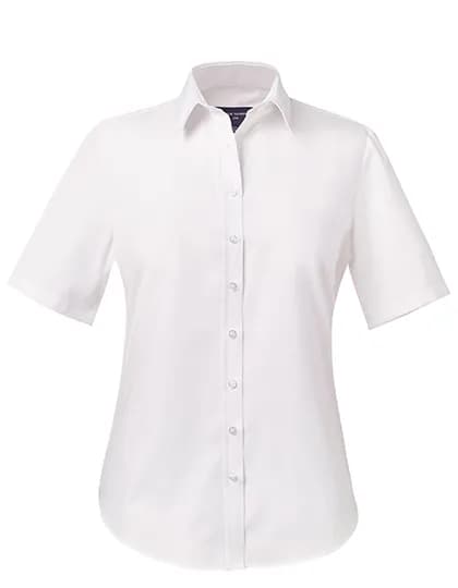 Eos Short Sleeve Blouse - White