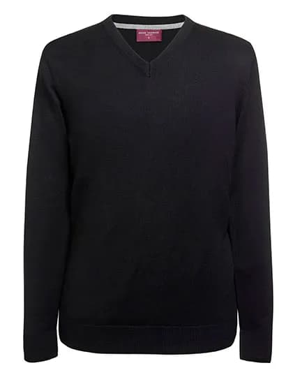 Men´s V-Neck Jumper Boston - Black