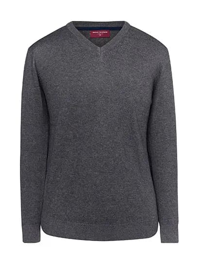 Men´s V-Neck Jumper Boston - Charcoal