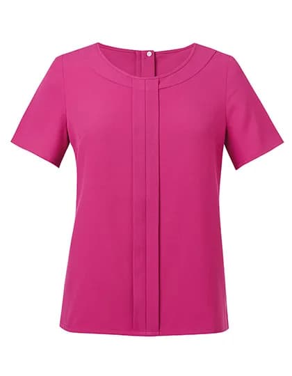Women´s Verona Short Sleeve Blouse - Fuchsia