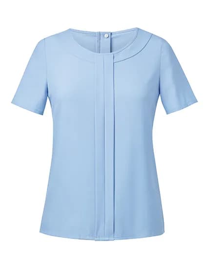 Women´s Verona Short Sleeve Blouse - Sky Blue