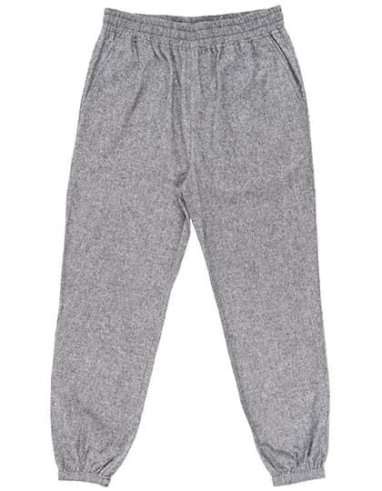 Flannel Jogger Pant - Heather Grey
