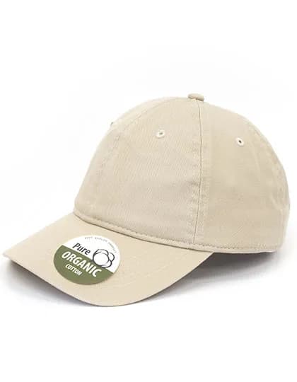 Organic Cotton Cap Unstructured - Sand