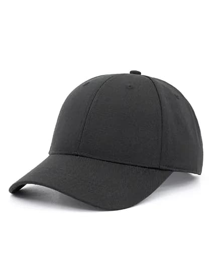 6-Panel Cap Recycled - Black