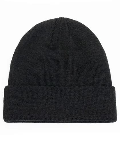 POLYLANA® Cuff Beanie - Black