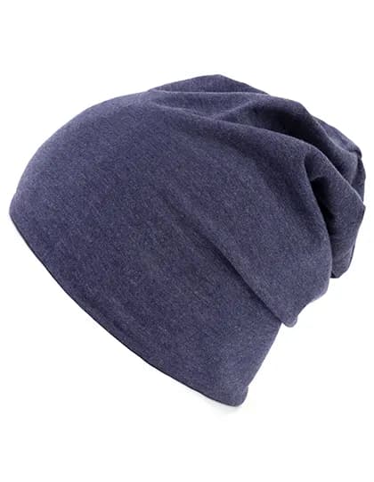 Organic Cotton 24/7 Beanie - Heather Navy