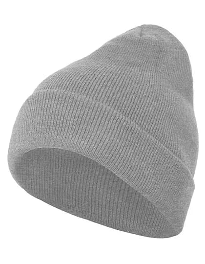Heavy Knit Beanie - Heather Grey