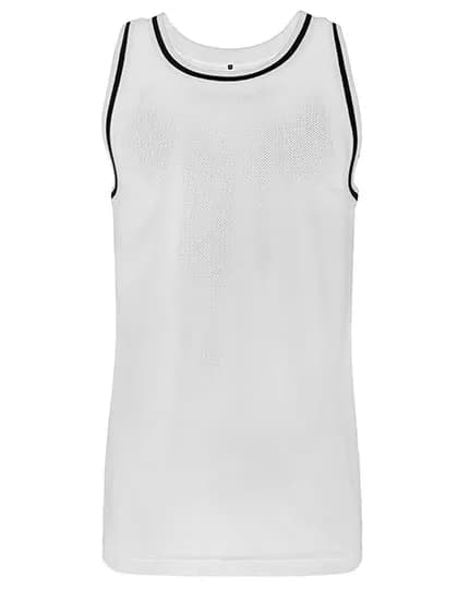 Mesh Tanktop - White/Black