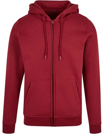 Heavy Zip Hoody - Burgundy